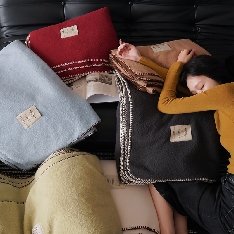 秋冬保暖550g高克重仿生羊毛绒毯 加绒牛奶绒沙发毯午睡毯子盖毯,床上用品,休闲毯/毛毯/绒毯,淘宝优惠券,粉丝福利购,淘宝优惠卷