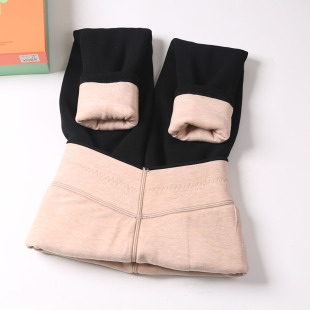 棉面可外穿 女九分裤 羽恋51071织片100%驼绒加厚700克冬季 过冬棉裤