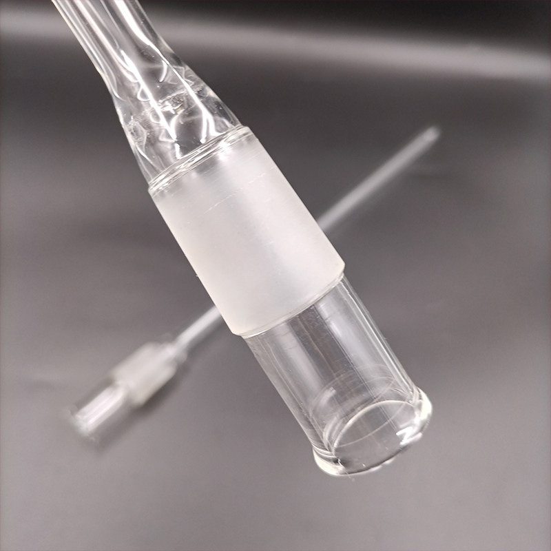 温度计套管玻璃具塞标准口温度计套管防止感温探头被腐蚀长短可