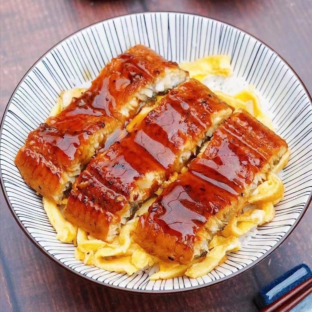 年货日式蒲烧鳗鱼严选鳗鱼饭网红烤鳗鱼加热即食寿司整条500g/条