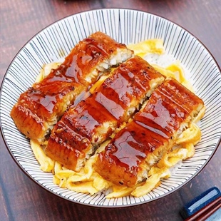 年货日式蒲烧鳗鱼严选鳗鱼饭网红烤鳗鱼加热即食寿司整条500g/条