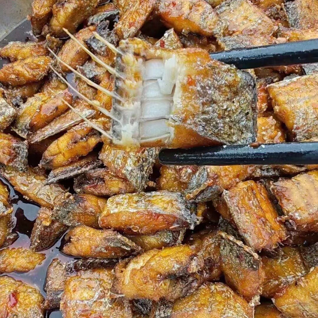 下饭菜秘制带鱼罐装酱香带鱼小鱼干即食海鲜配菜小吃网红海味一斤