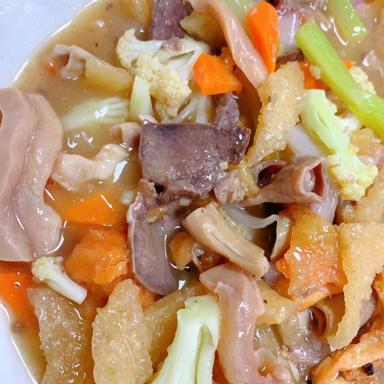 北仔私房 菜福清酒席酸辣汤杂烩汤半成品焖杂烩500克福建特色小吃