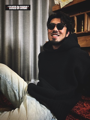 关闭周日 WIZARD HAT 巫师帽 针织帽衫