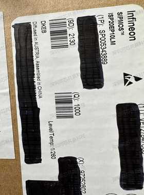 ISP20EP10LMXTSA1原装INFINEON场效应管(MOSFET)