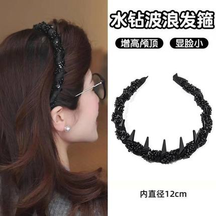路易斯巴黎王妃发箍女款2026新款日常外戴发卡蓬松高颅顶头箍头饰