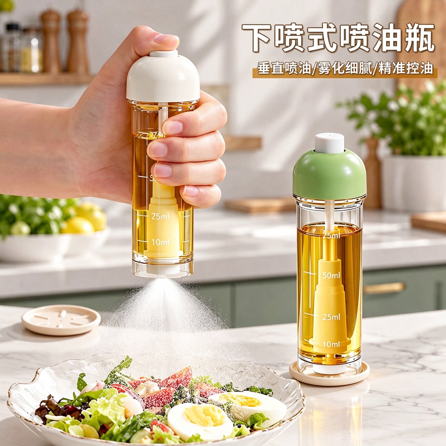 下喷式喷油瓶喷雾100ml