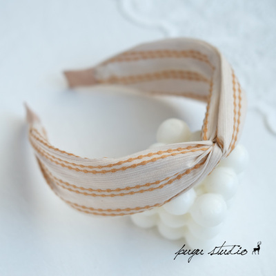 朴遇原创手工文艺发箍发卡