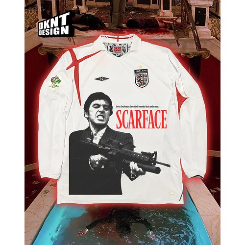 DKNT足球服remake疤面煞星
