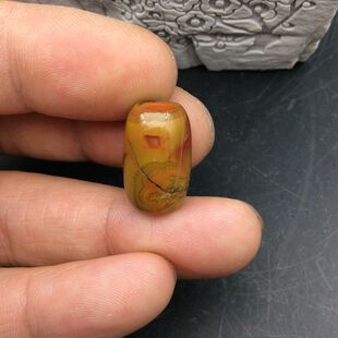 精美天然宣化上谷战国红玛瑙个性草花明料适合雕刻观赏摆件特价