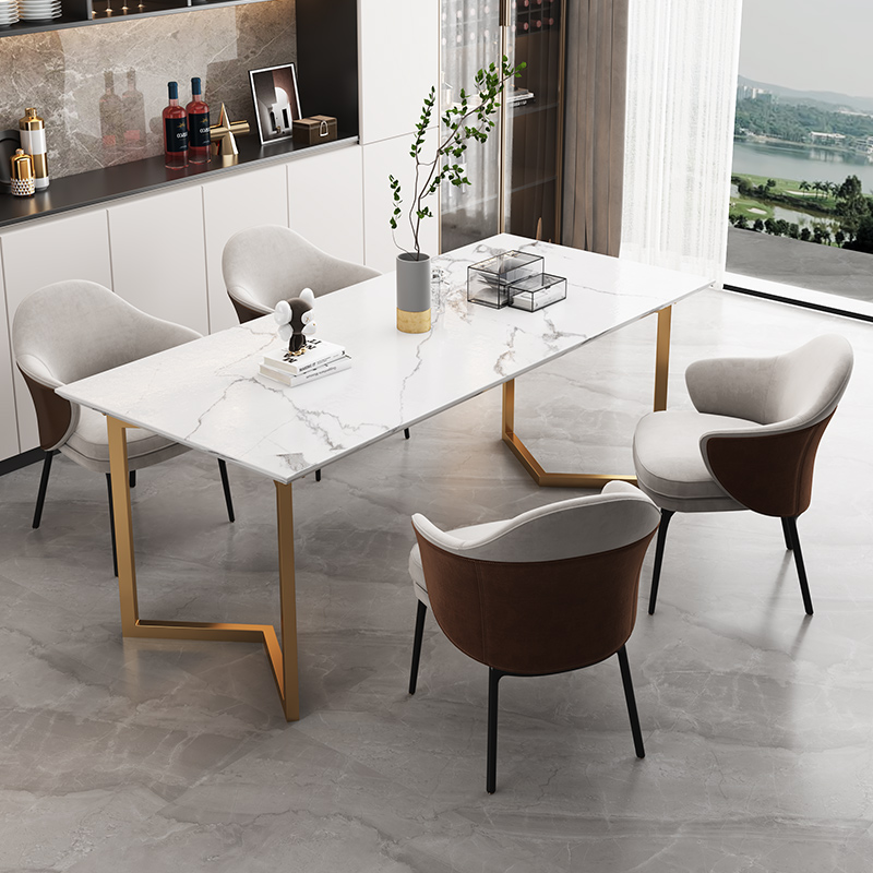 现货岩板大理石瓷砖餐桌支架铁艺桌腿桌架大板办公桌脚金属桌底座