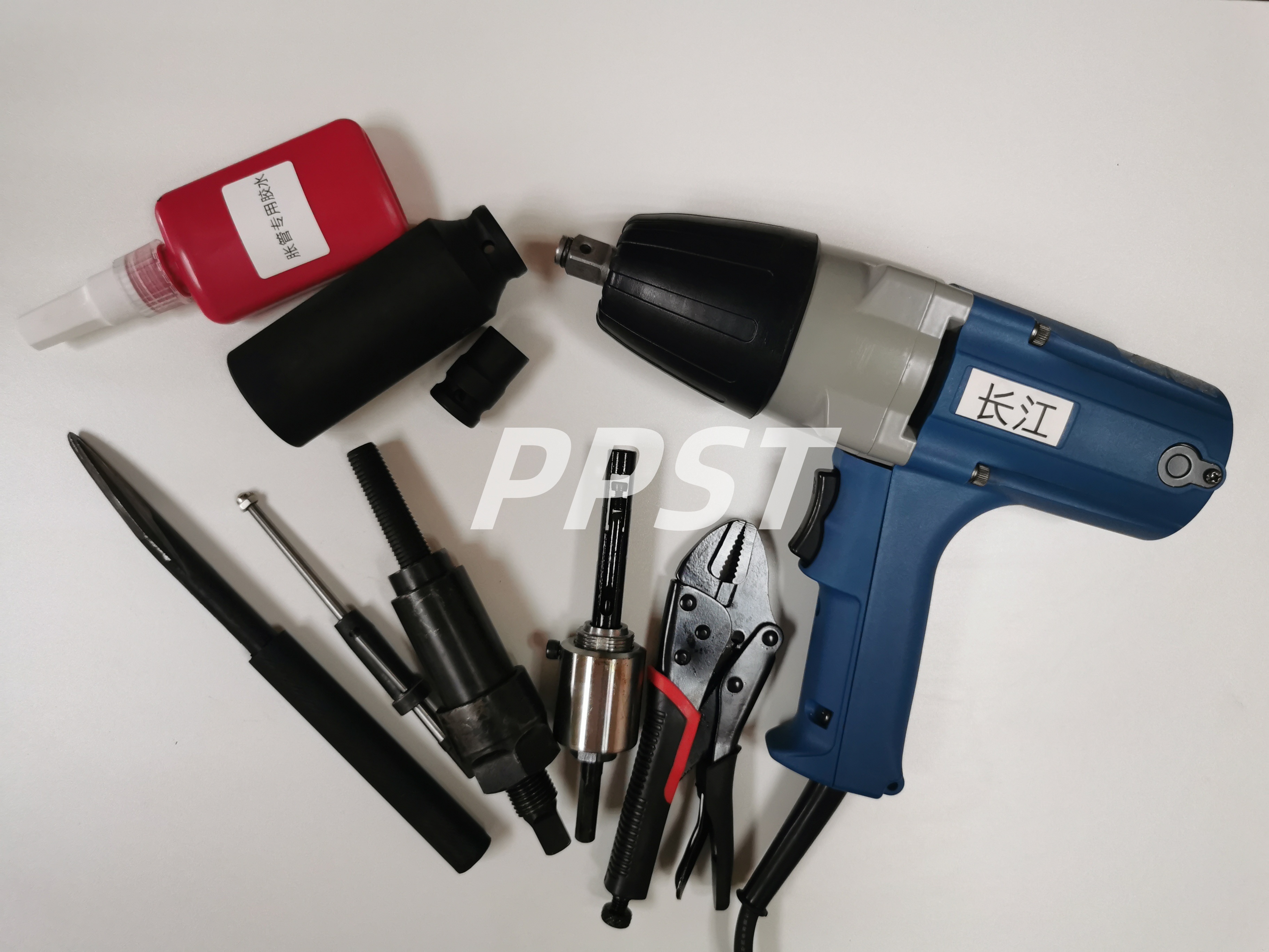 电动拔管机换管切管剔管胀管工具换热器蒸发器冷凝器中央空调维修