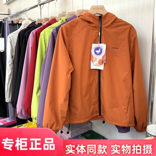 2025大鹅轻暖衣女100%羊毛休闲棉服852连帽上衣拉链软壳冲锋衣858