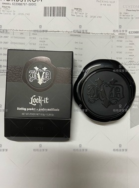 kat von d lockit哑光蜜粉饼/替换装 kvd粉饼 fair/light k妹推荐
