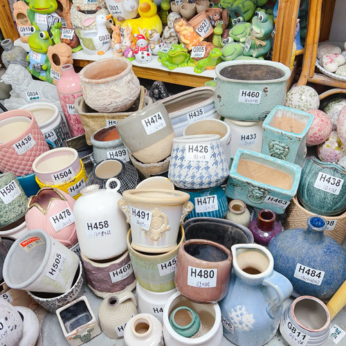 【F一区】孤品一物一拍外贸出口花瓶花盆样品间家具摆件装饰绿植
