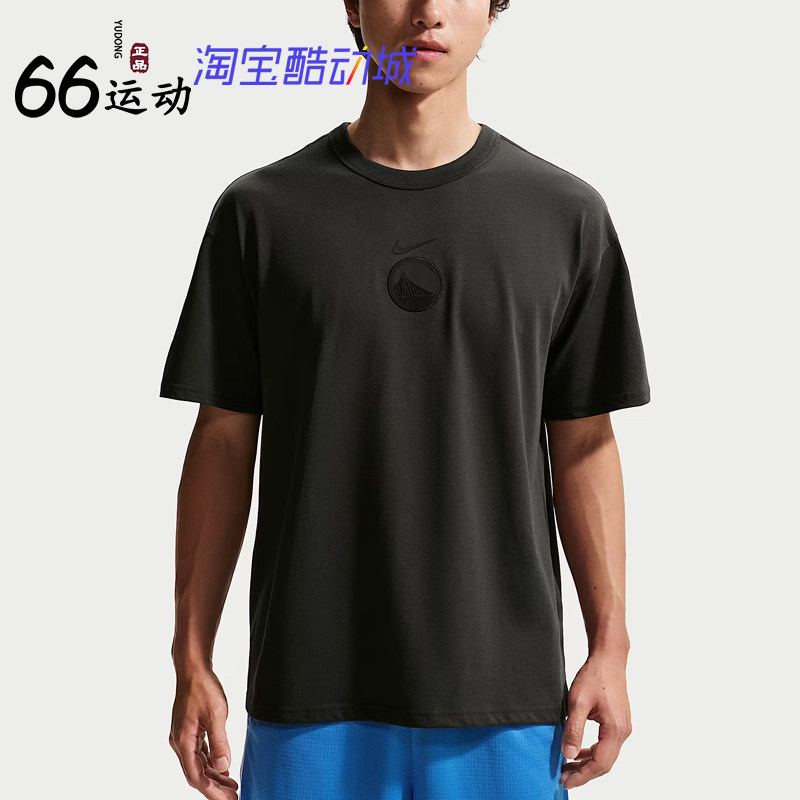 耐克NBA勇士队男子短袖T恤