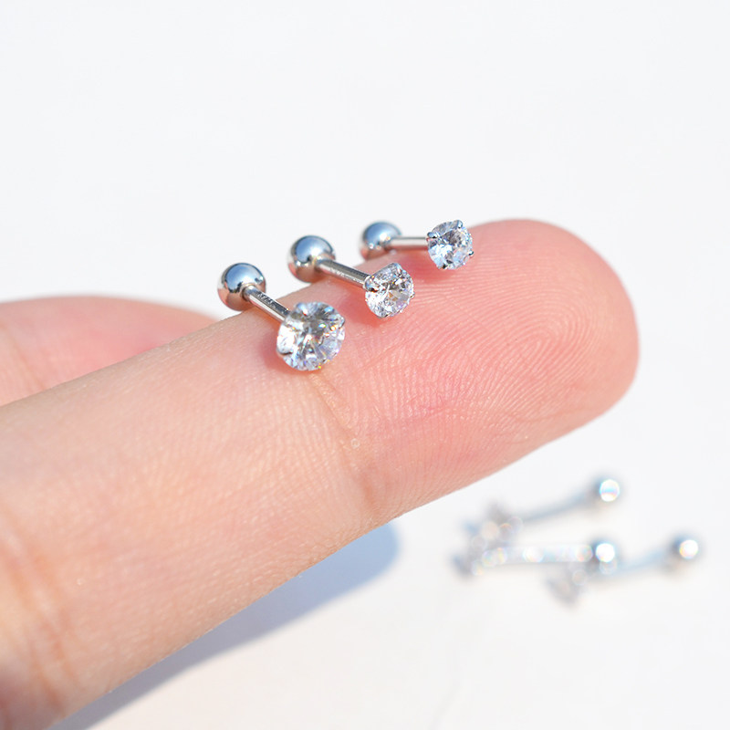 纯银耳骨小耳钉迷你耳骨钉小小精致可爱S925银针软骨钉上耳钉螺旋,饰品/流行首饰/时尚饰品新,耳钉,淘宝优惠券,粉丝福利购,淘宝优惠卷