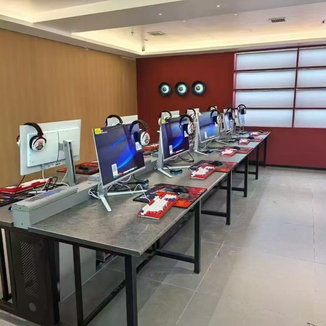 电竞馆网咖网吧   学校多媒体教室电脑桌