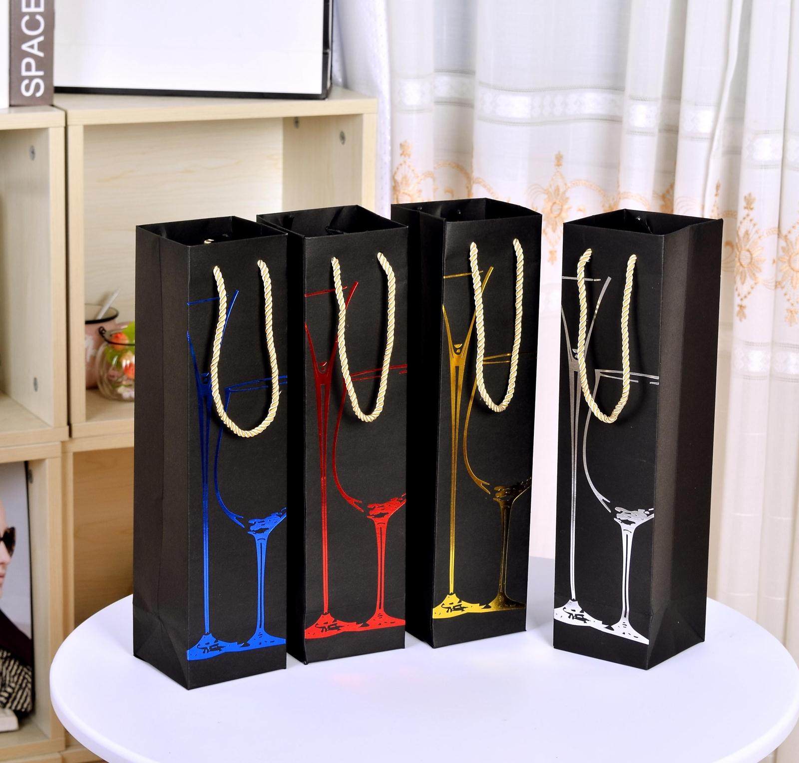 红酒盒红酒袋手提袋通用红酒袋子礼品袋葡萄酒包装红酒礼盒装现货