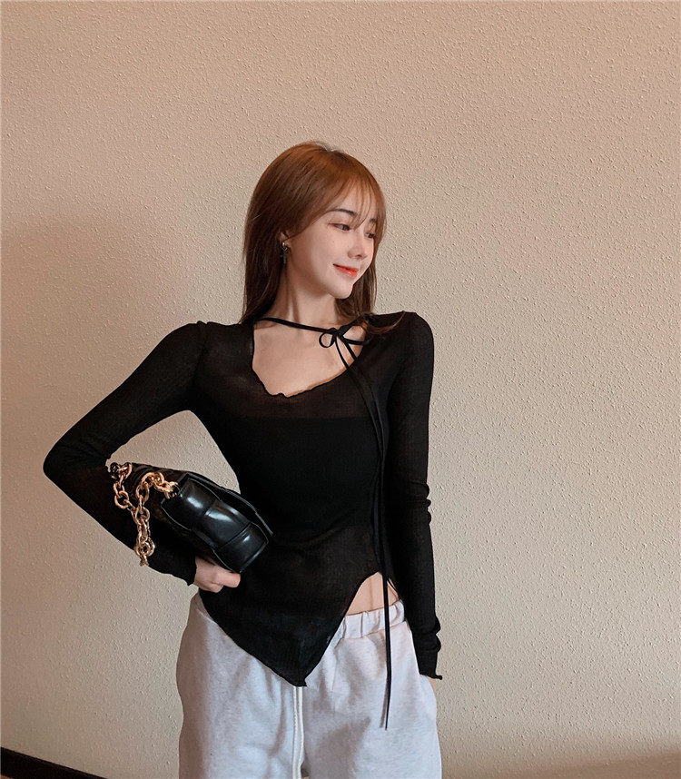 Real shot! Real price! Watch out for irregular long sleeve top