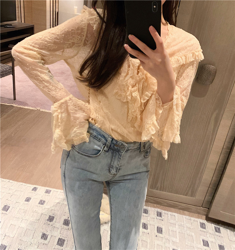 Real shot! Real price! Lace top