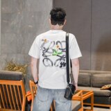 2026年新款微阔短袖T恤钱塘3019TX3110P75真模，男装T恤，电商A023