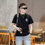 2026年新款微阔短袖T恤钱塘3019TX3101P75真模，男装T恤，电商A023