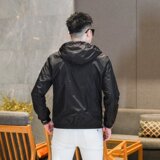 2026年新款连帽休闲夹克钱塘3019-JK9287P140真模，男装夹克，电商A023