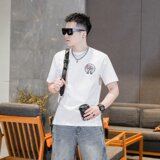 2026年新款微阔短袖T恤钱塘3019TX3098P75真模，男装T恤，电商A023