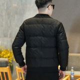 Y88656P3202025高端冬季90%白鸭绒翻领提花羽绒服真模365，男装羽绒服，电商A023