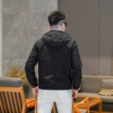 2026年新款连帽休闲夹克钱塘3019-JK9301P145真模，男装夹克，电商A023