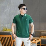 2026年新款短袖POLO衫钱塘3019PL3089P68真模商标已注册，男装T恤，电商A023