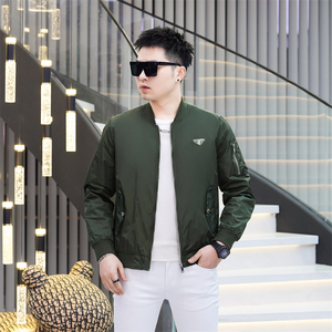商标已注册2026年新款立领侧口袋拉链夹克  JK9208 P135 真模黑色图片