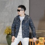 2026年新款连帽休闲夹克钱塘3019-JK9311P140真模商标已注册，男装夹克，电商A023