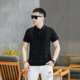 2026年新款短袖POLO衫钱塘3019PL3107P75真模，男装T恤，电商A023