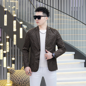 2026年新款男士修身西装大码西服 钱塘3019 X6723 P160 真模,男装西服,电商A023