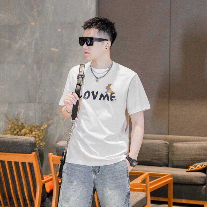 2026年新款微阔短袖T恤钱塘3019TX3110P75真模，男装T恤，电商A023