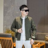2026年新款圆领休闲夹克钱塘3019-JK9308P145真模商标已注册，男装夹克，电商A023