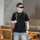 2026年新款微阔短袖T恤钱塘3019TX3073P75真模，男装T恤，电商A023