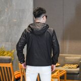 2026年新款连帽休闲夹克钱塘3019-JK9313P145真模，男装夹克，电商A023