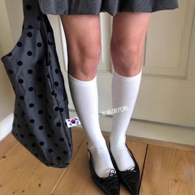 尖头绑带浅口细跟高跟鞋黑色单鞋