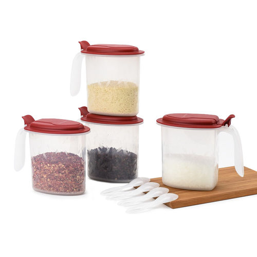 特百惠500ml大嘴蛙调料盒保鲜盒