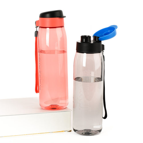 包邮 特百惠 750ML乐活随心壶 户外便携密封随心杯随手杯新款水杯