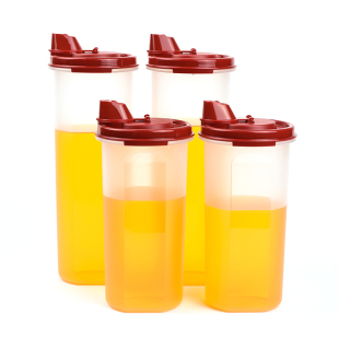 厨房大号中号密封防漏油壶 890ML油壶四重奏 特百惠 650ML