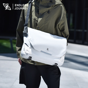 机能运动邮差包大容量单肩包11 高级感骑行斜挎包 16寸电脑包男士