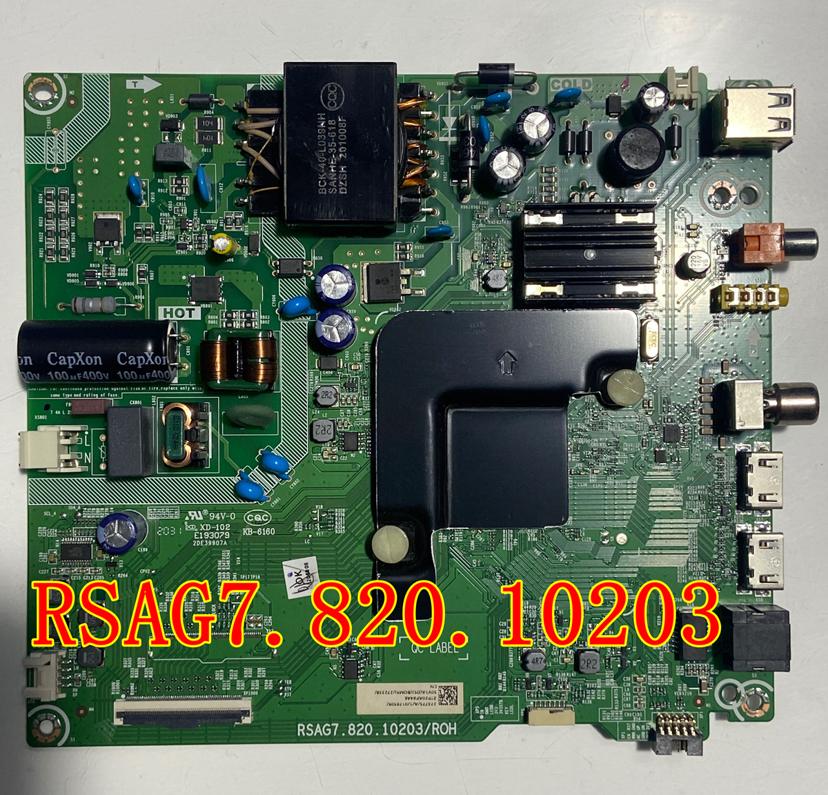 海信50V1A/273775电视主板RSAG7.820.10203配屏HD500V1U92-T0L3K1