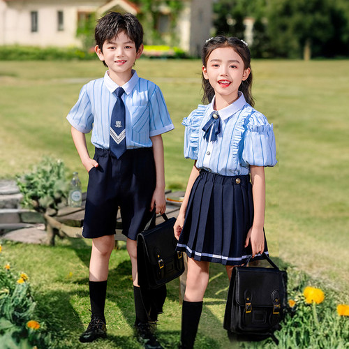 幼儿园园服英伦学院风毕业照班服