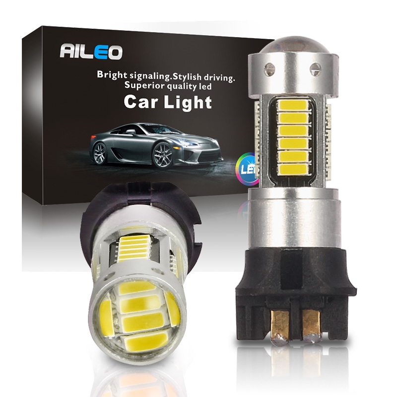 Amber White PW24W PWY24W CANBS LED Bulbs 30 D  Audi BMW VW V