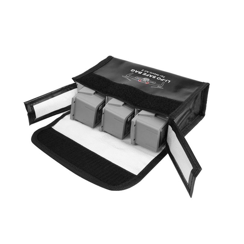 Drone Battery Safe Bag Mavic Air 2 Lipo Fireproof Case Explo