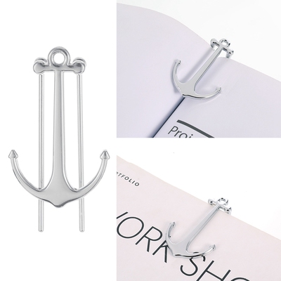 Anchor Bookmarks Creative Bookmark Metal Page Holder for Stu